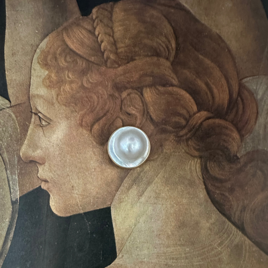 Mabe Pearl Earrings