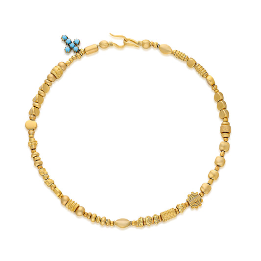 Golden Bead Necklace