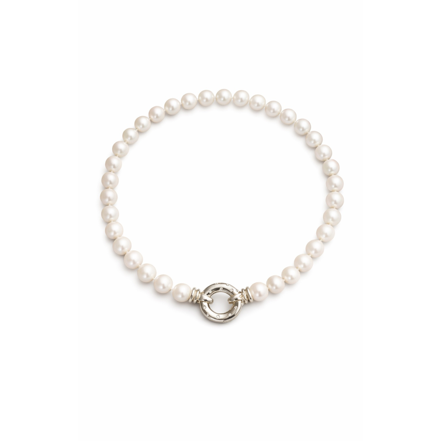 Luminous Pearl Strand Necklace