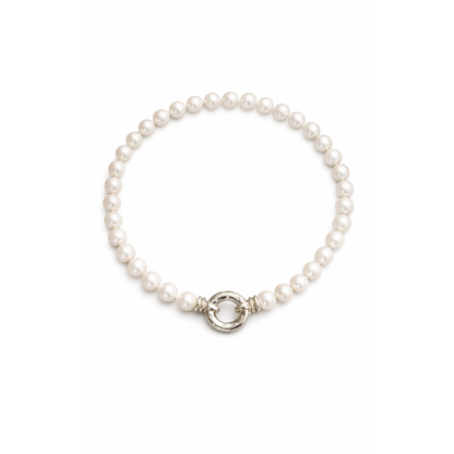 Luminous Pearl Strand Necklace