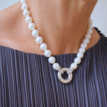 Luminous Pearl Strand Necklace