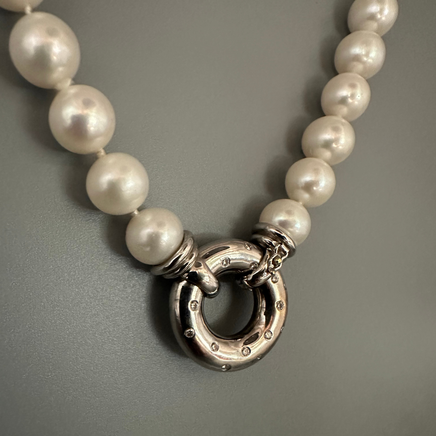 Luminous Pearl Strand Necklace