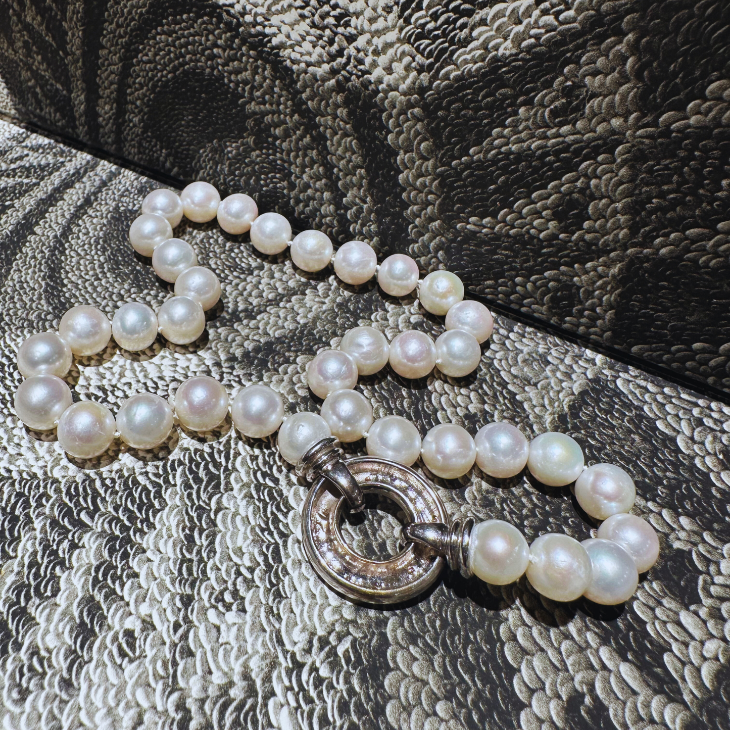 Luminous Pearl Strand Necklace