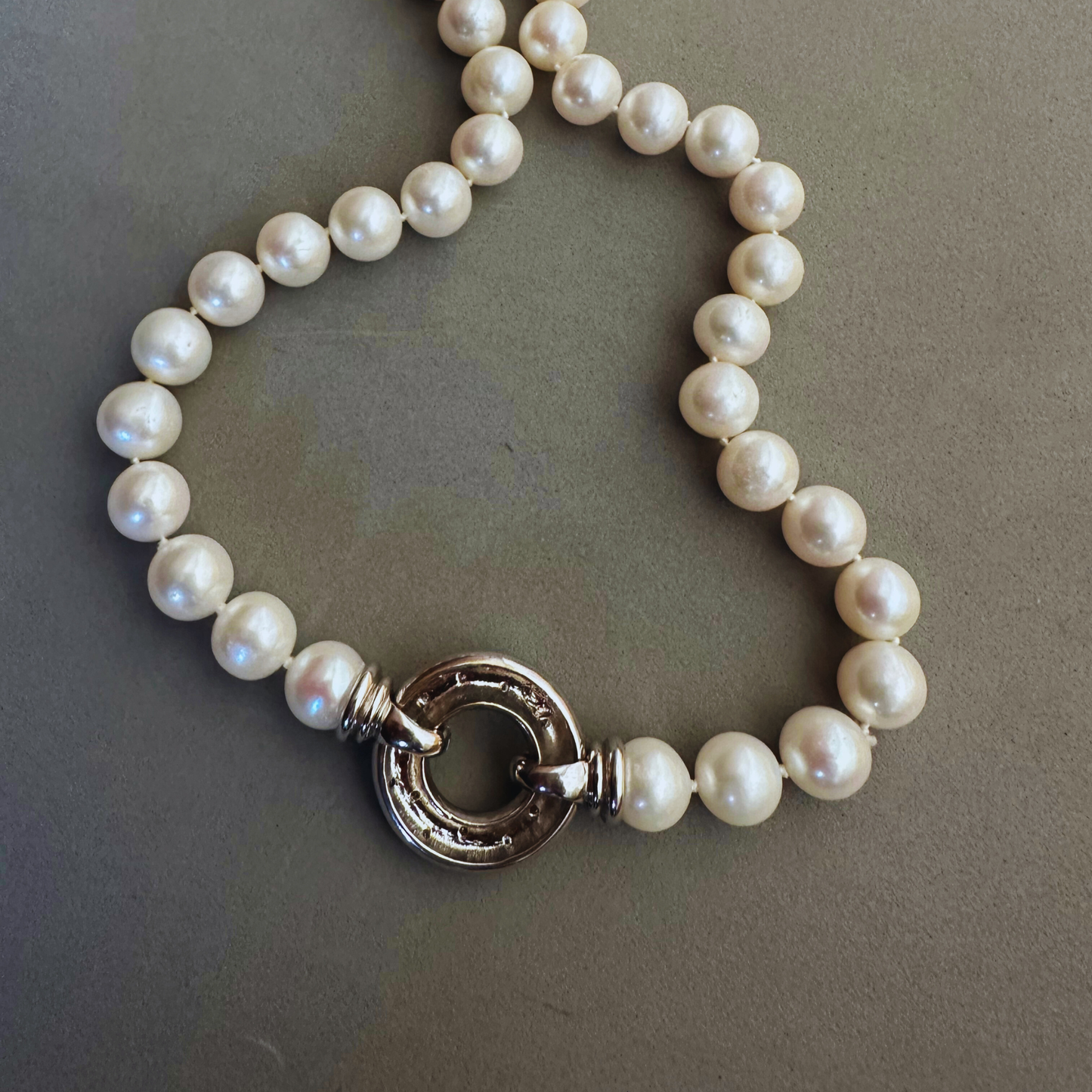 Luminous Pearl Strand Necklace