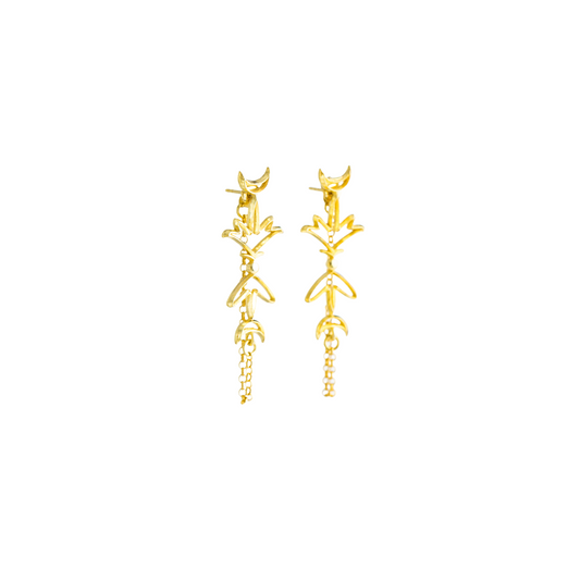 Ivy Chain Earrings