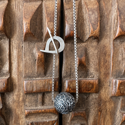 Calligraphy Necklace
