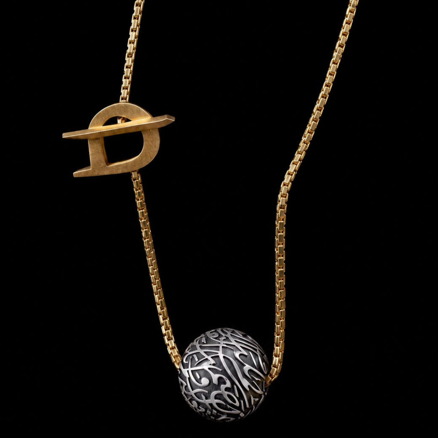 Calligraphy Necklace
