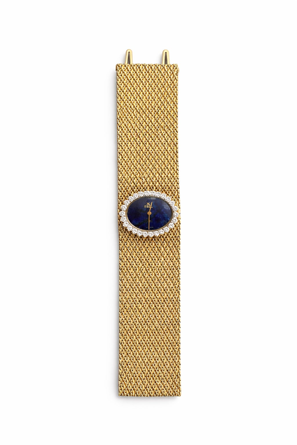 Ebel Diamond & Lapis Lazuli Vintage Swiss Bracelet Watch – 1960s